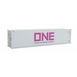 Walthers 9498276 HO 40' Container ONE Ocean Network White