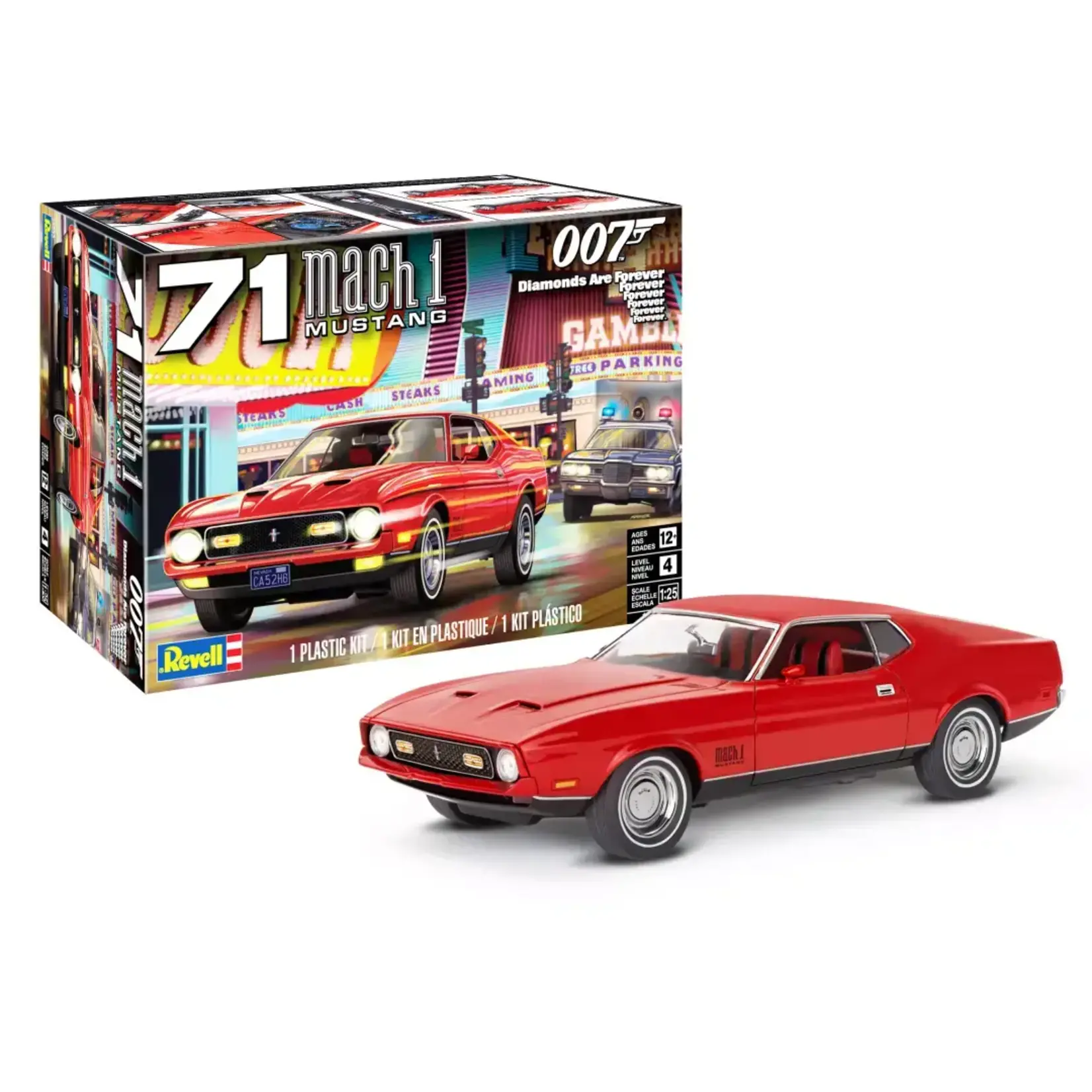 Revell 14555 71 Ford Mustang Mach 1 James Bond 007