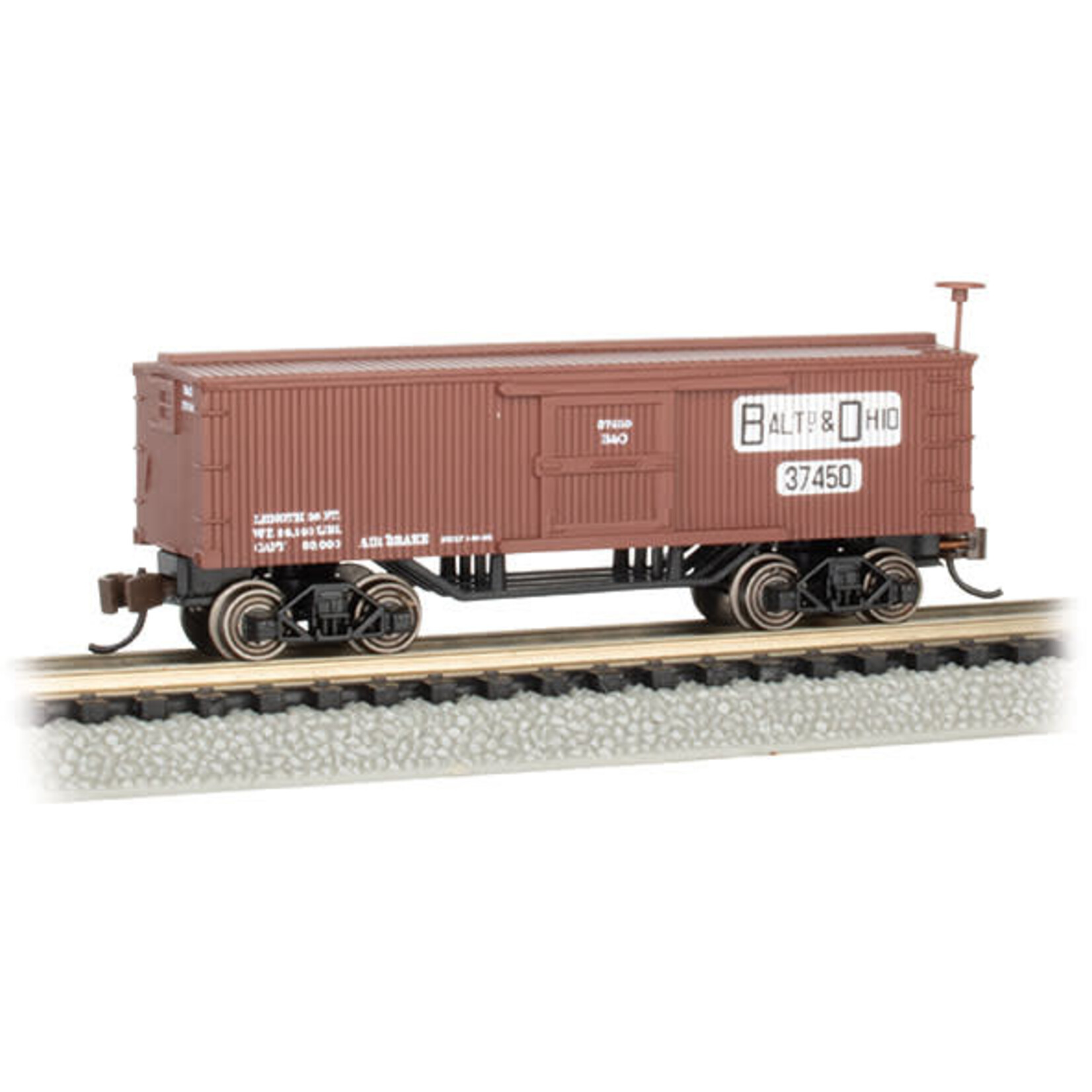 Bachmann 15656 N Old Time Boxcar B&O