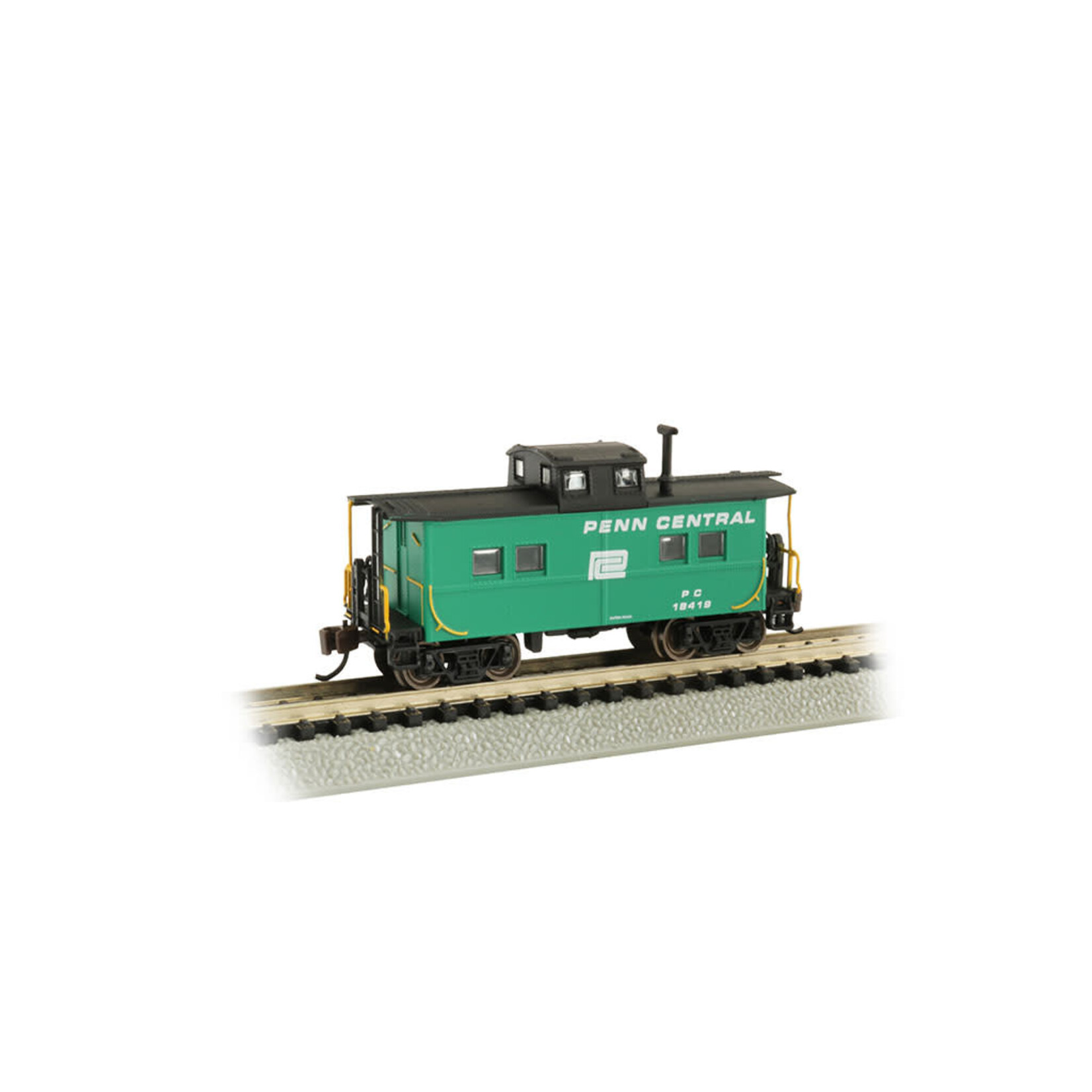 Bachmann 16866 N NE Steel Caboose PC Jade Green