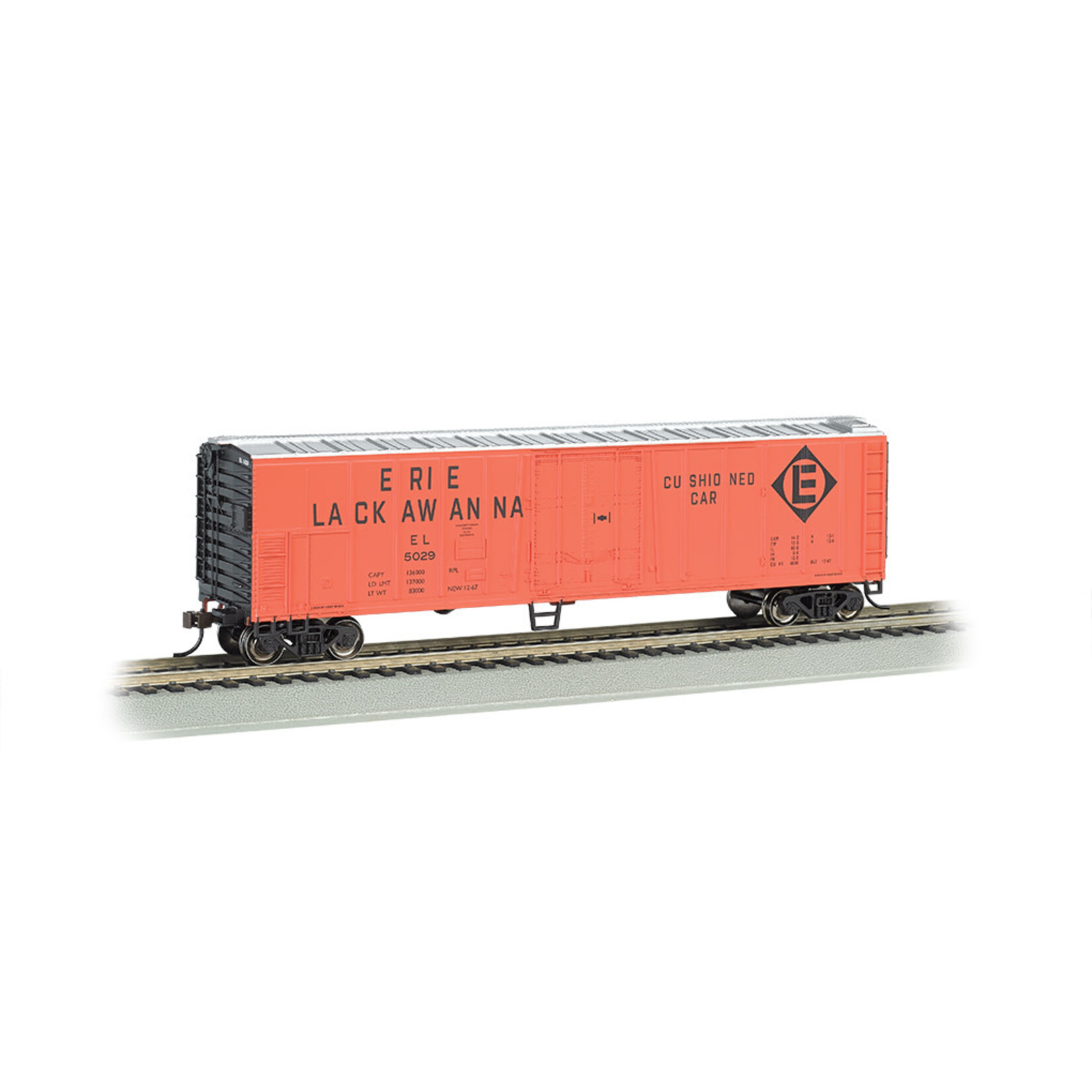 Bachmann 17928 HO 50' Steel Reefer Erie Lackawanna