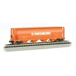 Bachmann 19157 N 4-Bay Cyl Hopper Potacan