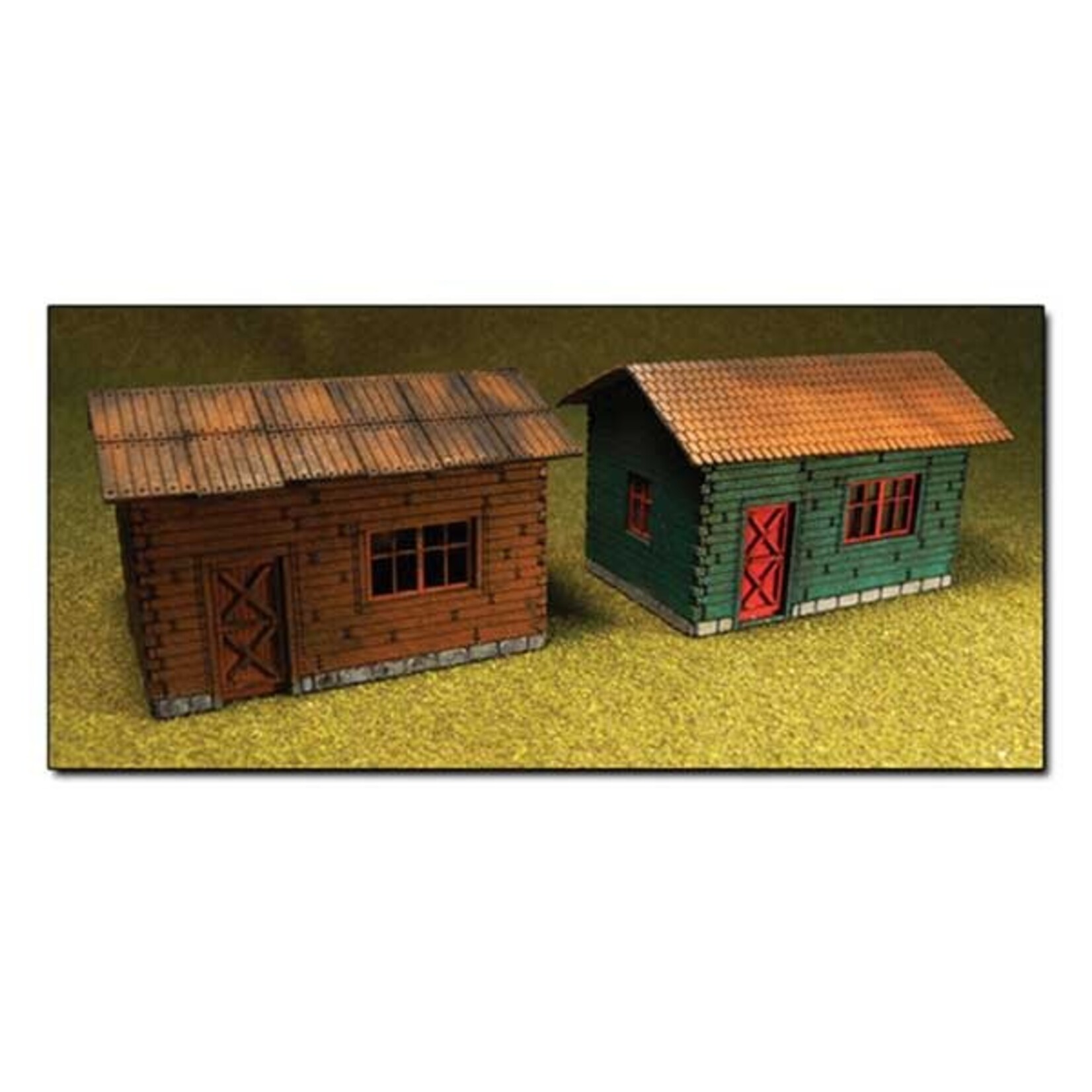 Bachmann 39101 HO Lasercut Cottage Kit - 2 Pack