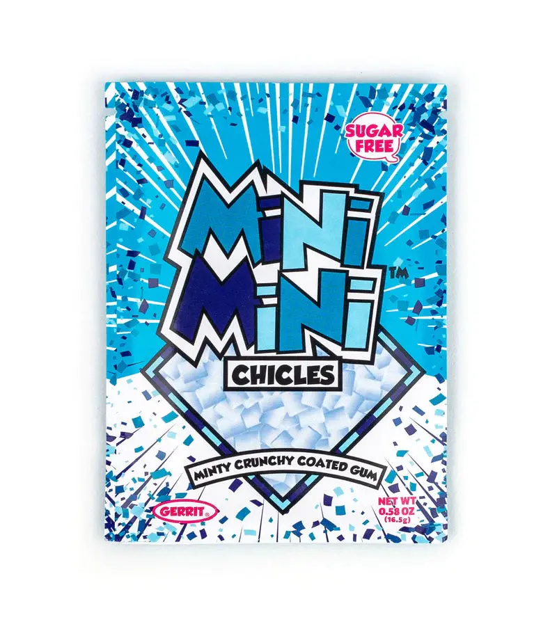 Chicles Mini Mini Sugar Free Minty Gum