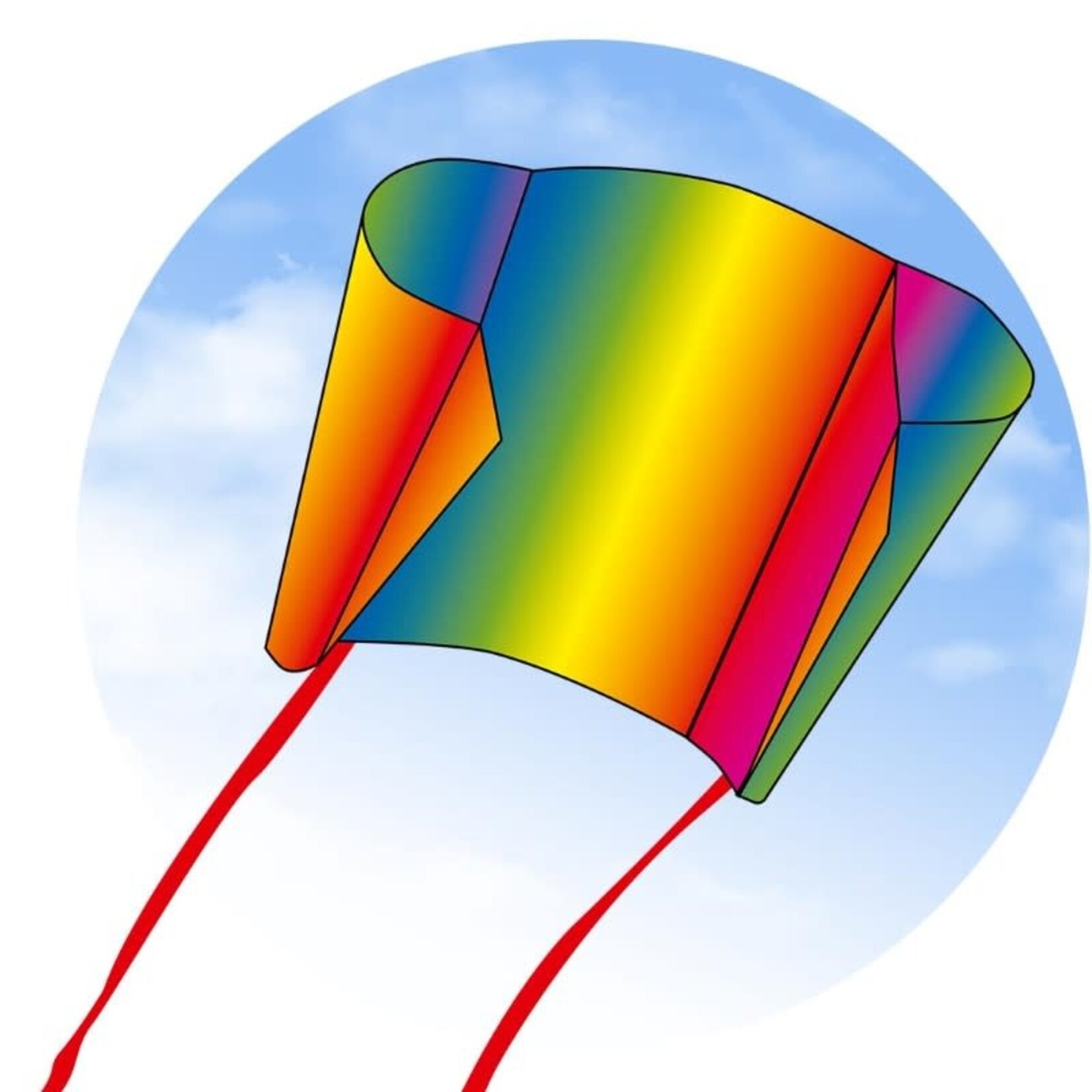 HQ Kites Sleddy Kite - Rainbow