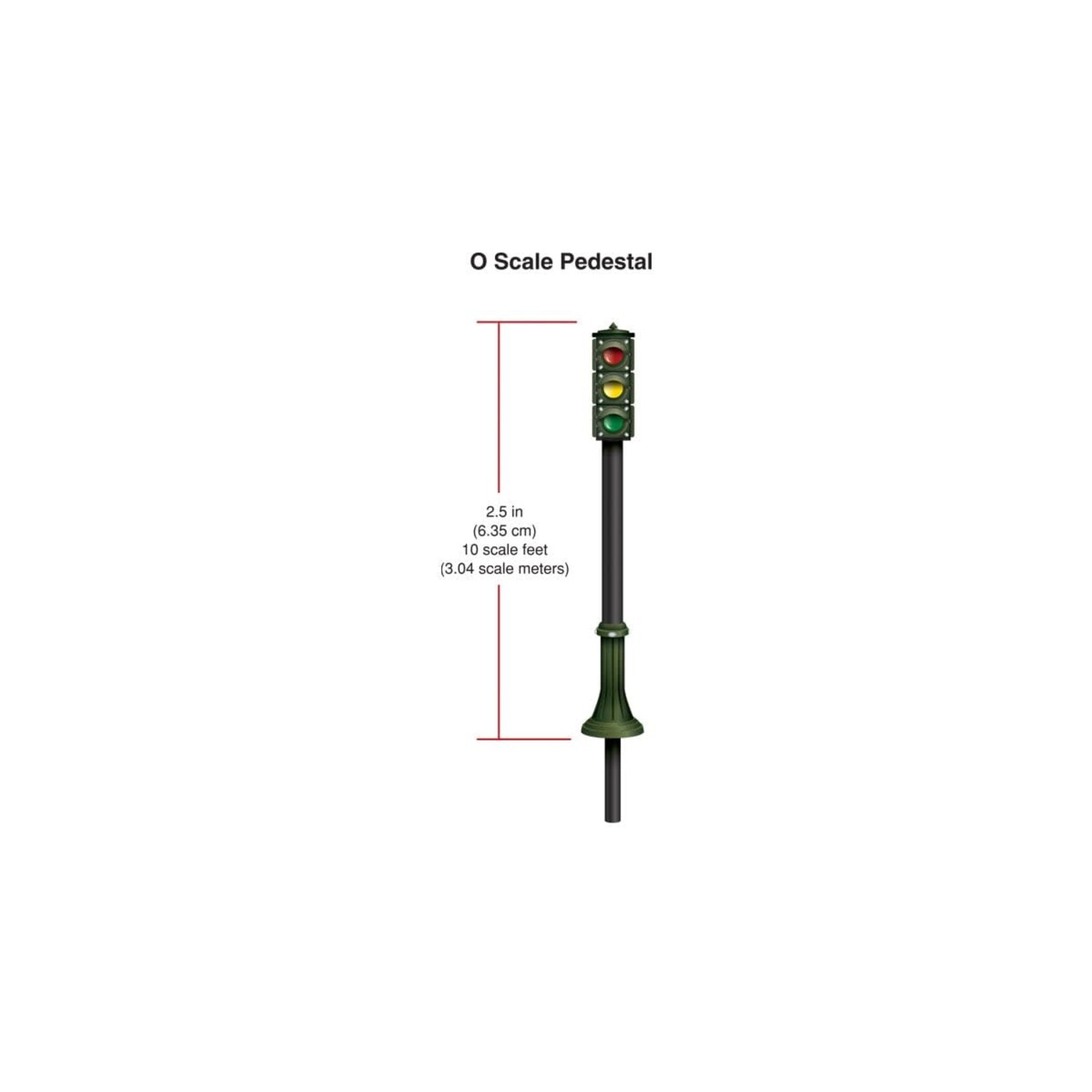 Woodland Scenics 5664 O Pedestal Traffic Lights