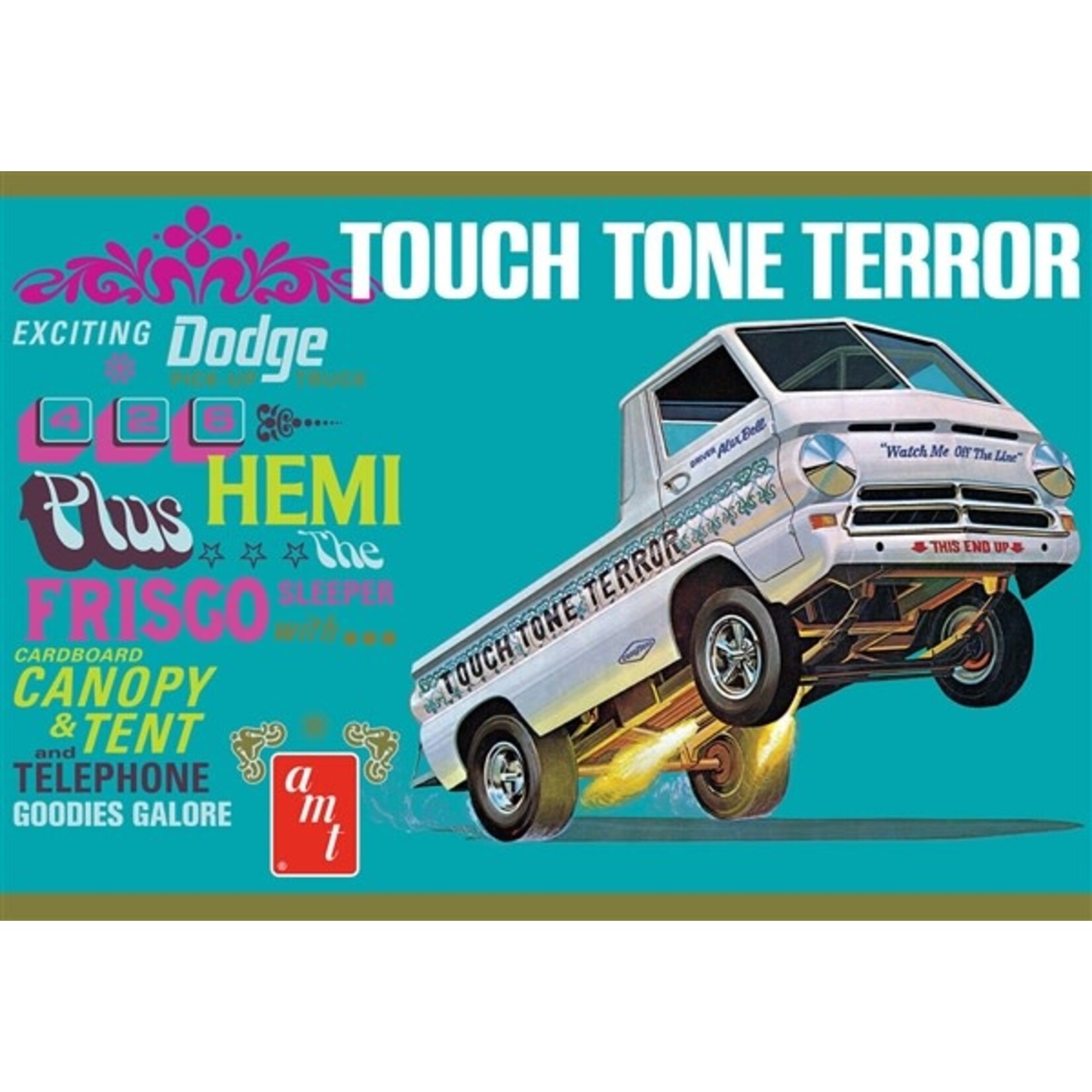 AMT 1389 66 Dodge A100 Touch Tone Terror