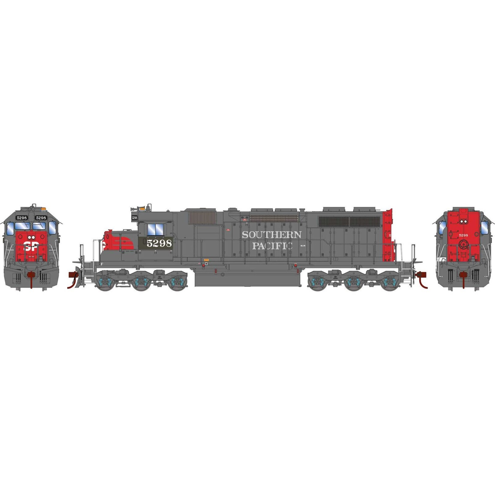 Athearn 71600 HO RTR SD39 w/DCC & Sound SP #5298