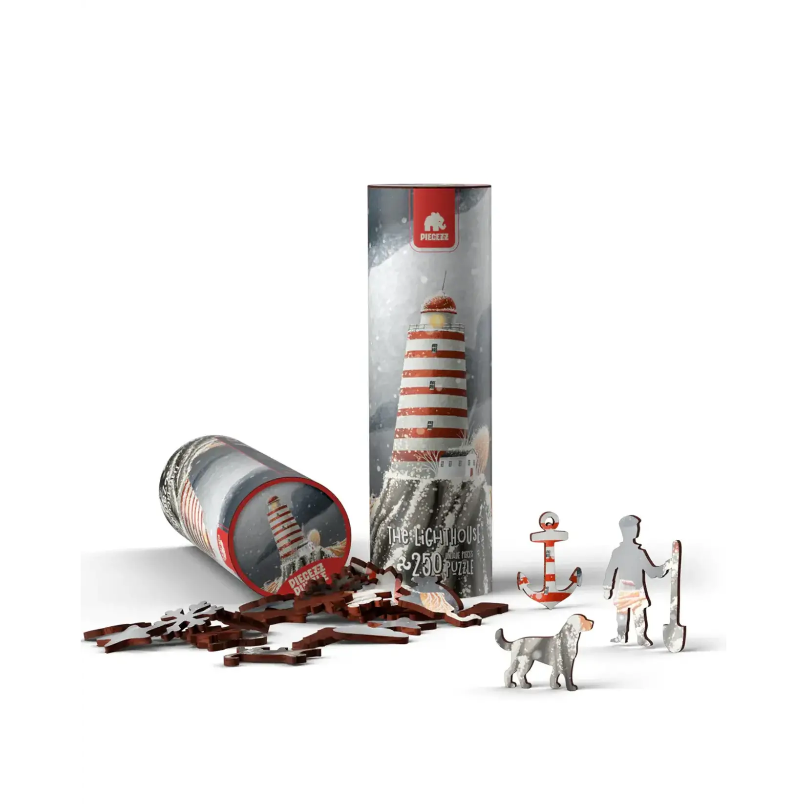 Geek Toys Lighthouse Piecezz Wooden 250 Piece Puzzle