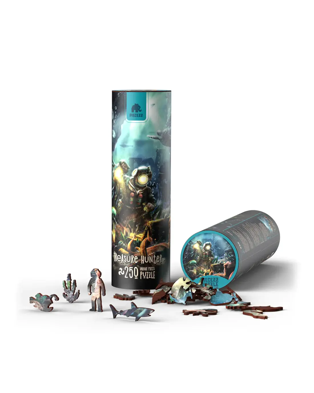 Treasure Hunter Piecezz Wooden 250 Piece Puzzle