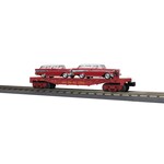 MTH 3076874 O UP Flatcar w/ 2 57 Chev Nomads