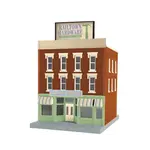 MTH 3090658 O 3 Story City Building - Railtown Hardware