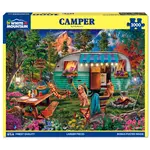 White Mountain Camper 1000 Piece Puzzle