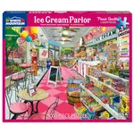 White Mountain Ice Cream Parlor 1000 Piece Puzzle
