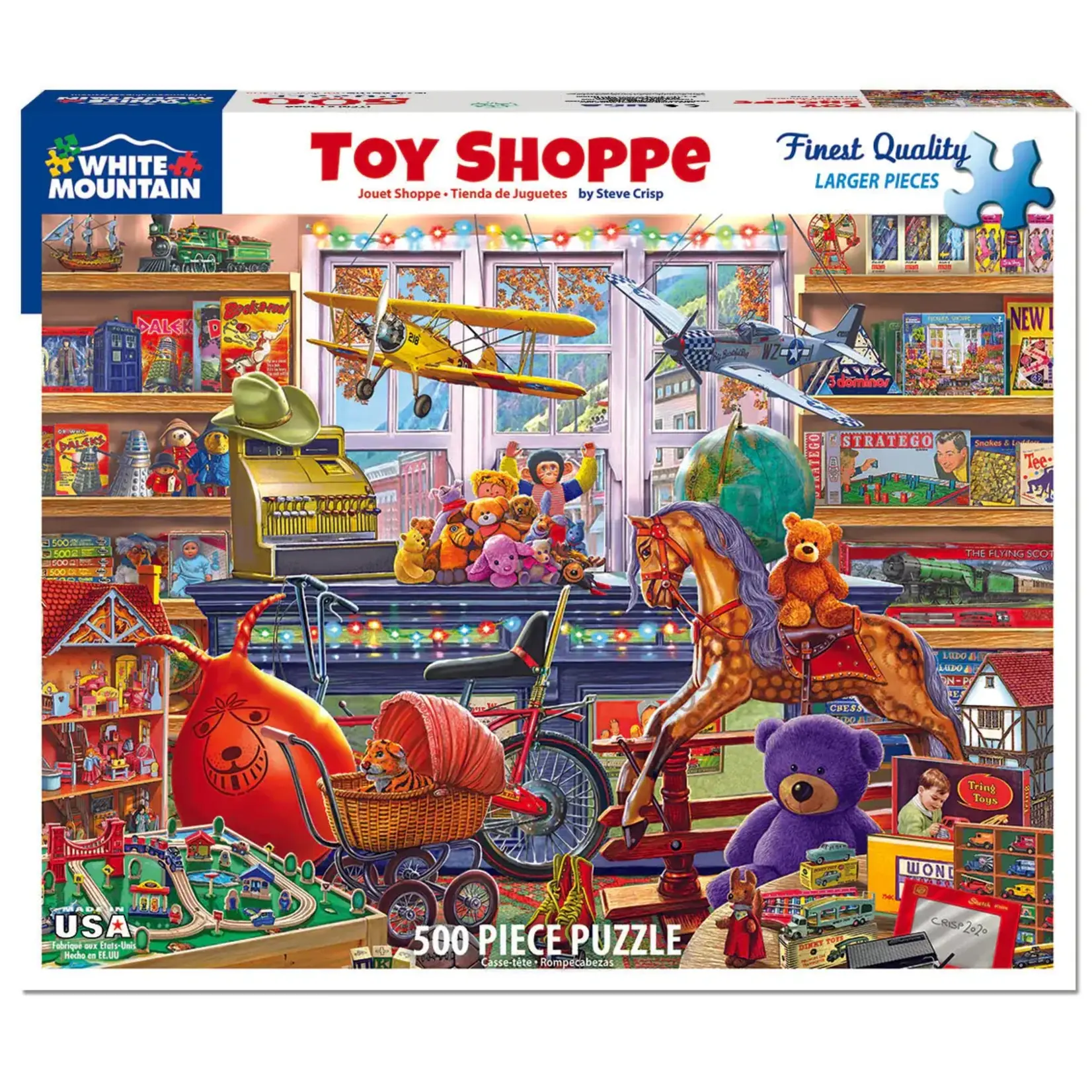 White Mountain Toy Shoppe 500 Piece Puzzle