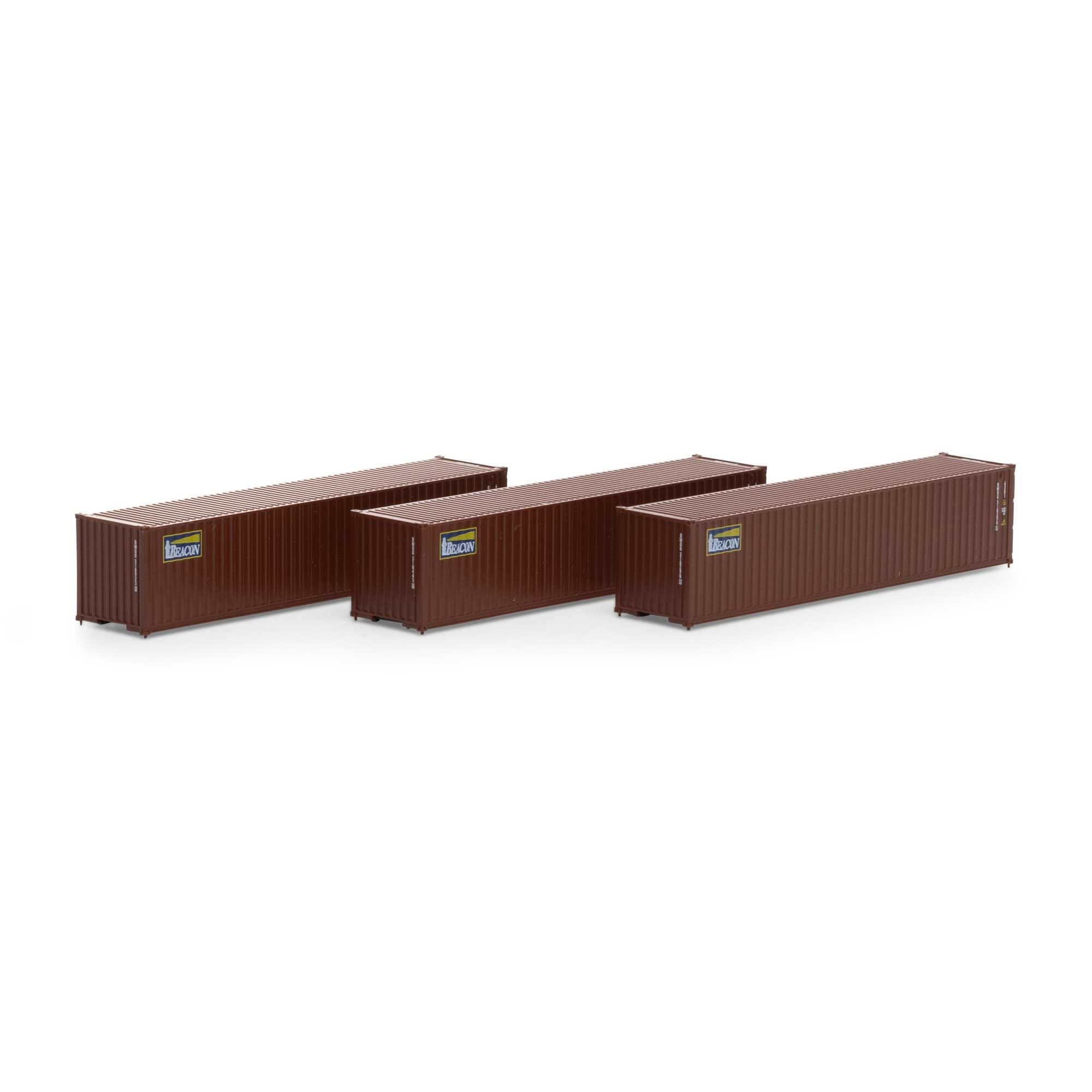 17398 N 40' Corrugated Low Cube Container Beacon #1 - 3 Pack