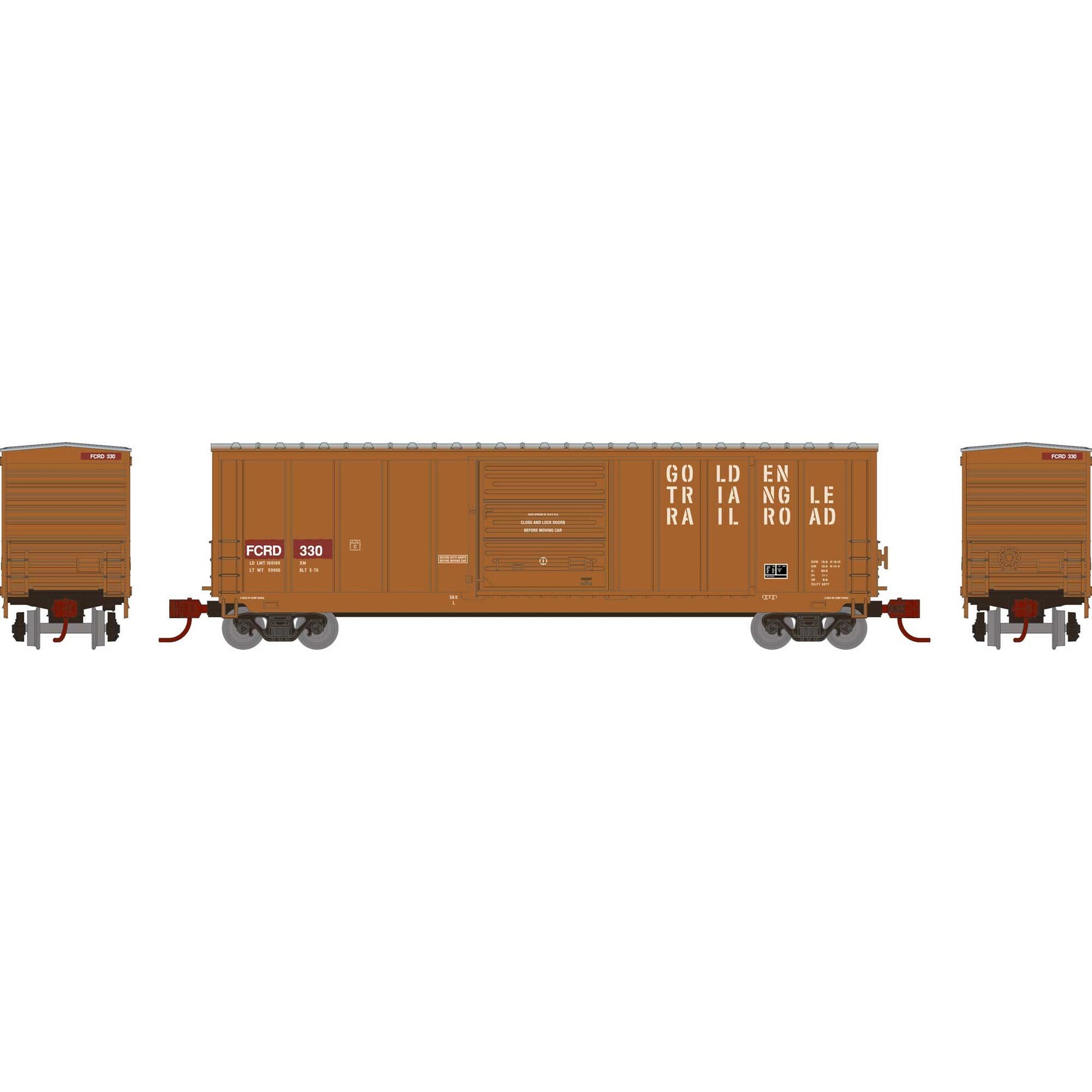 Athearn 2338 N 50' PS 5277 Box FCRD 330