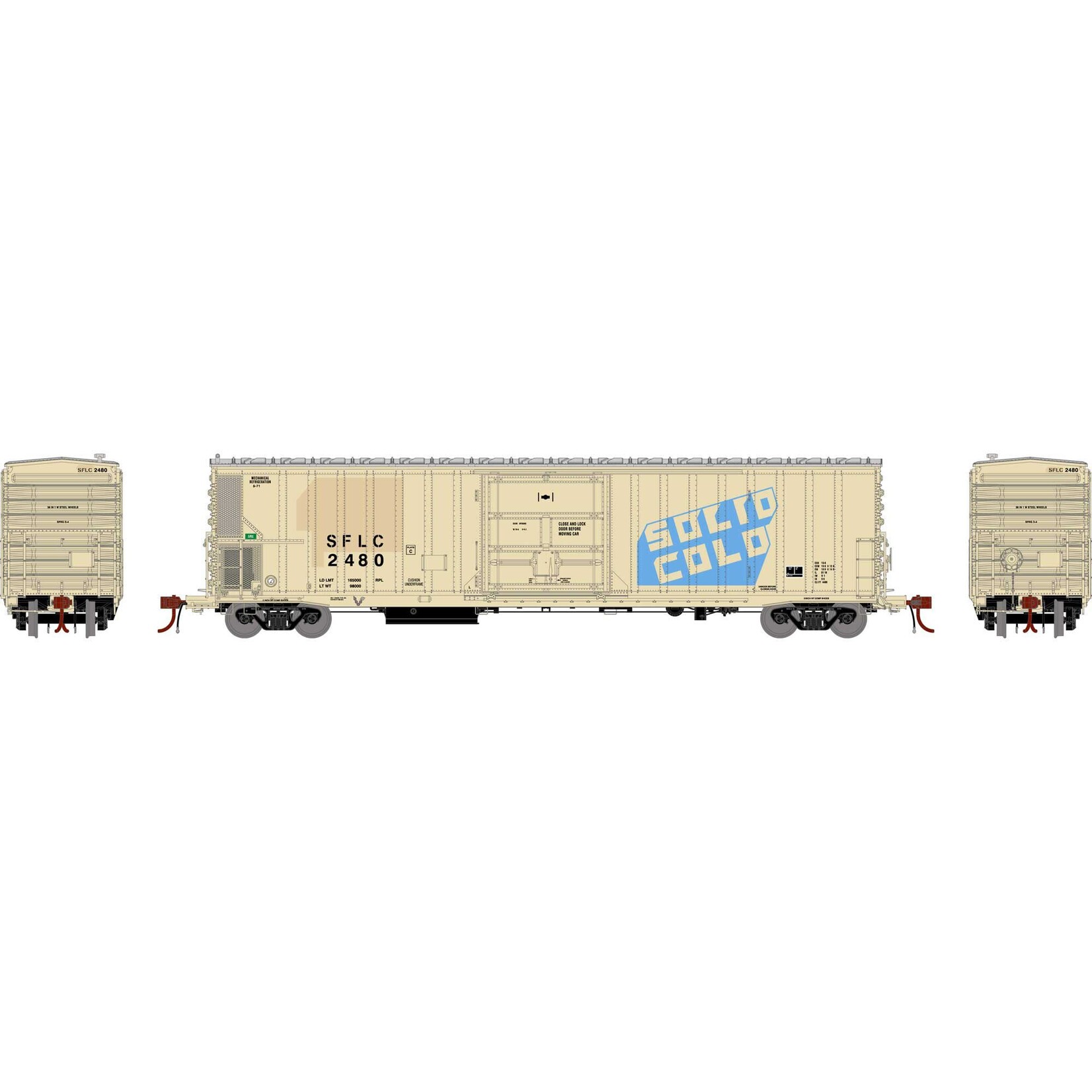 Athearn 24618 N FGE 57' Mechanical Reefer SFLC 2480