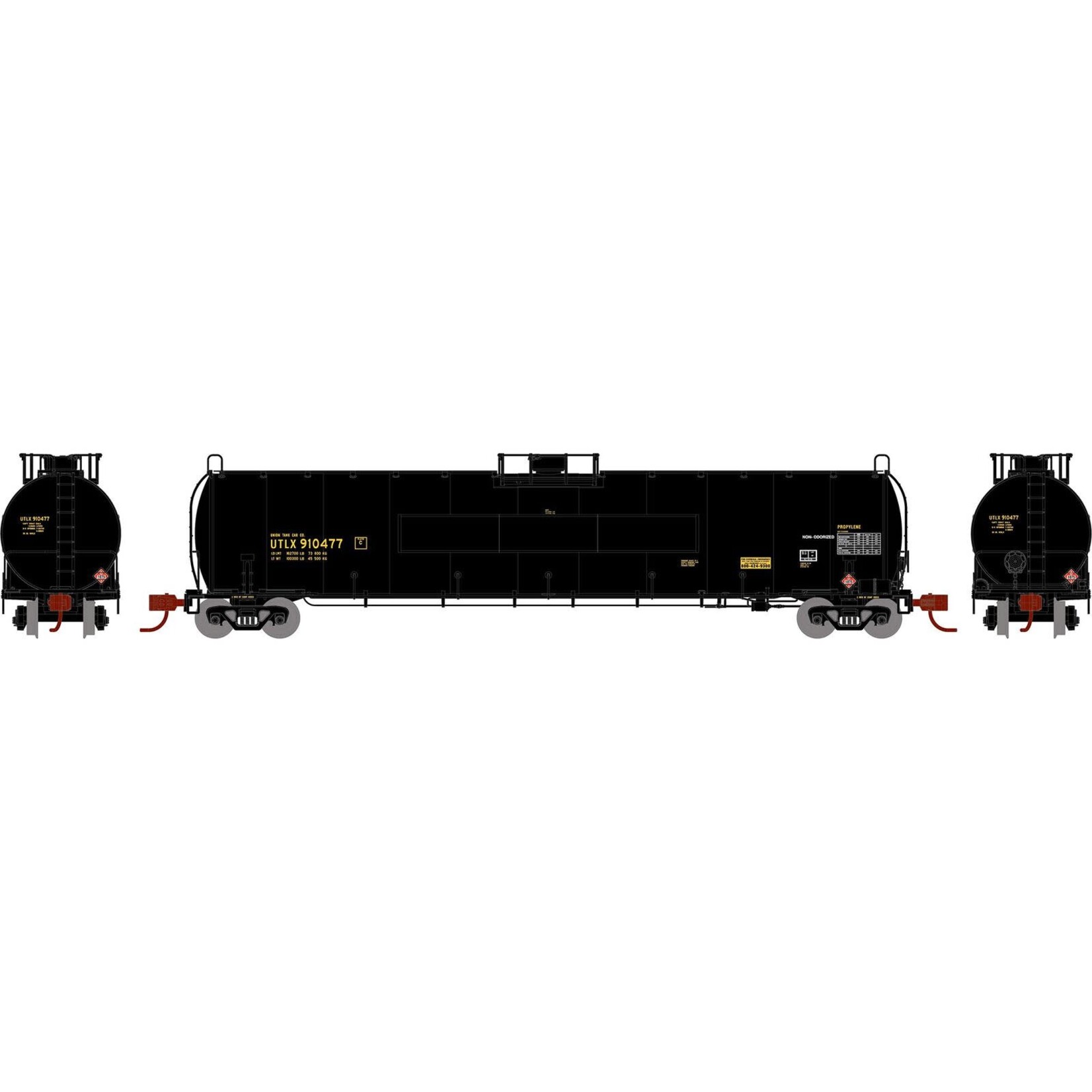 Athearn 3573 N 33,900 Gallon LPG Tank UTLX 910477