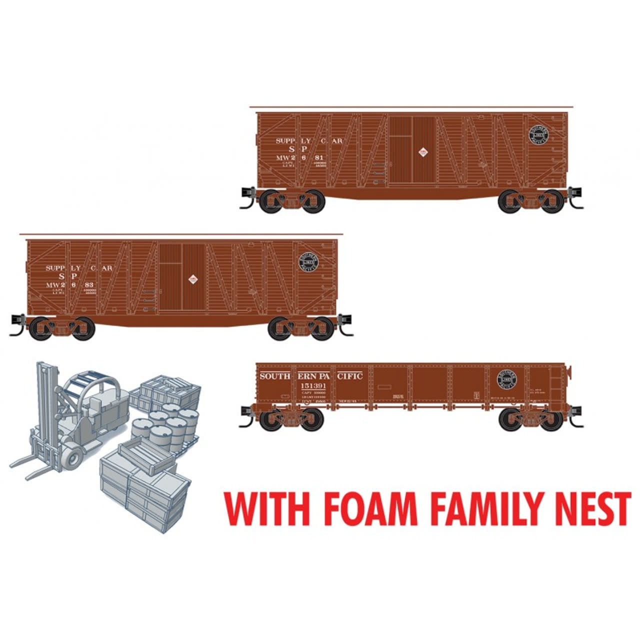 99302235 N SP Supply 3 Pack - Foam Insert