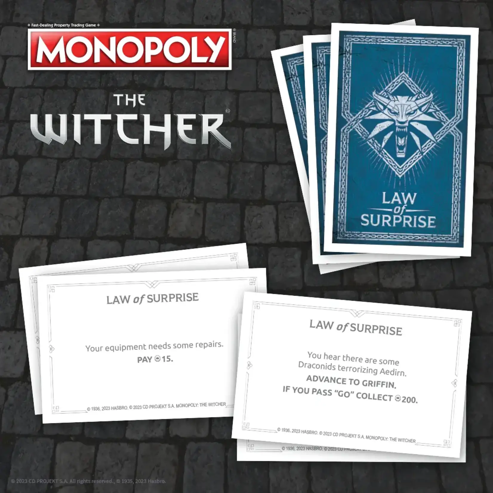 USAopoly The Witcher Monopoly