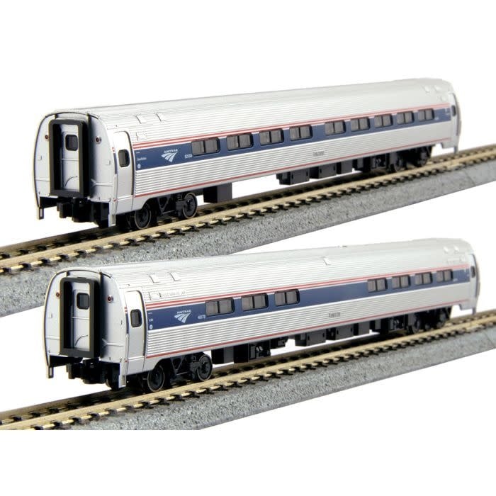 1068003 N Amtrak Amfleet PhVI Coach & Cafe Phase