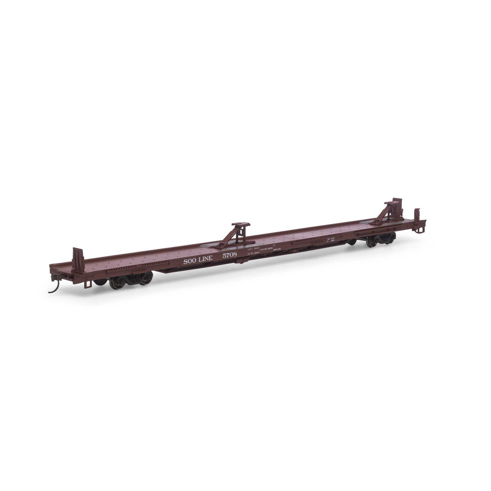 27672 HO RTR 85' TOFC Flat SOO #5708