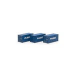 Athearn 27789 HO RTR 20' Corrugated Container MOCU #1 (3)