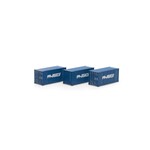 Athearn 27790 HO RTR 20' Corrugated Container MOCU #2 (3)