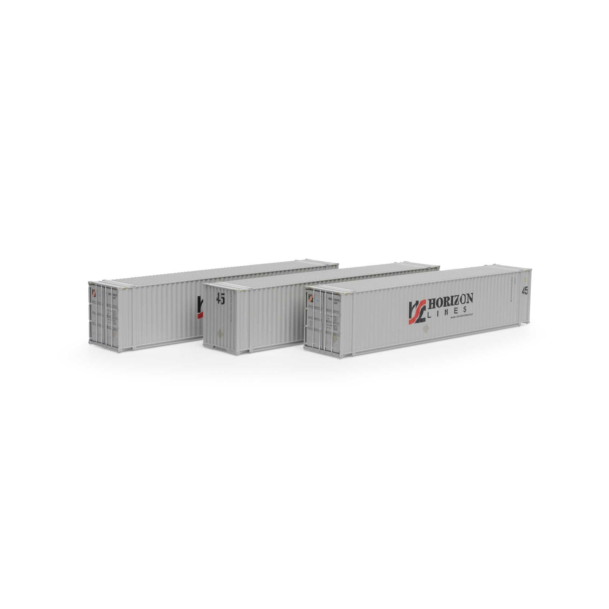 28047 HO RTR 45' Container Horizon Lines #2 (3)