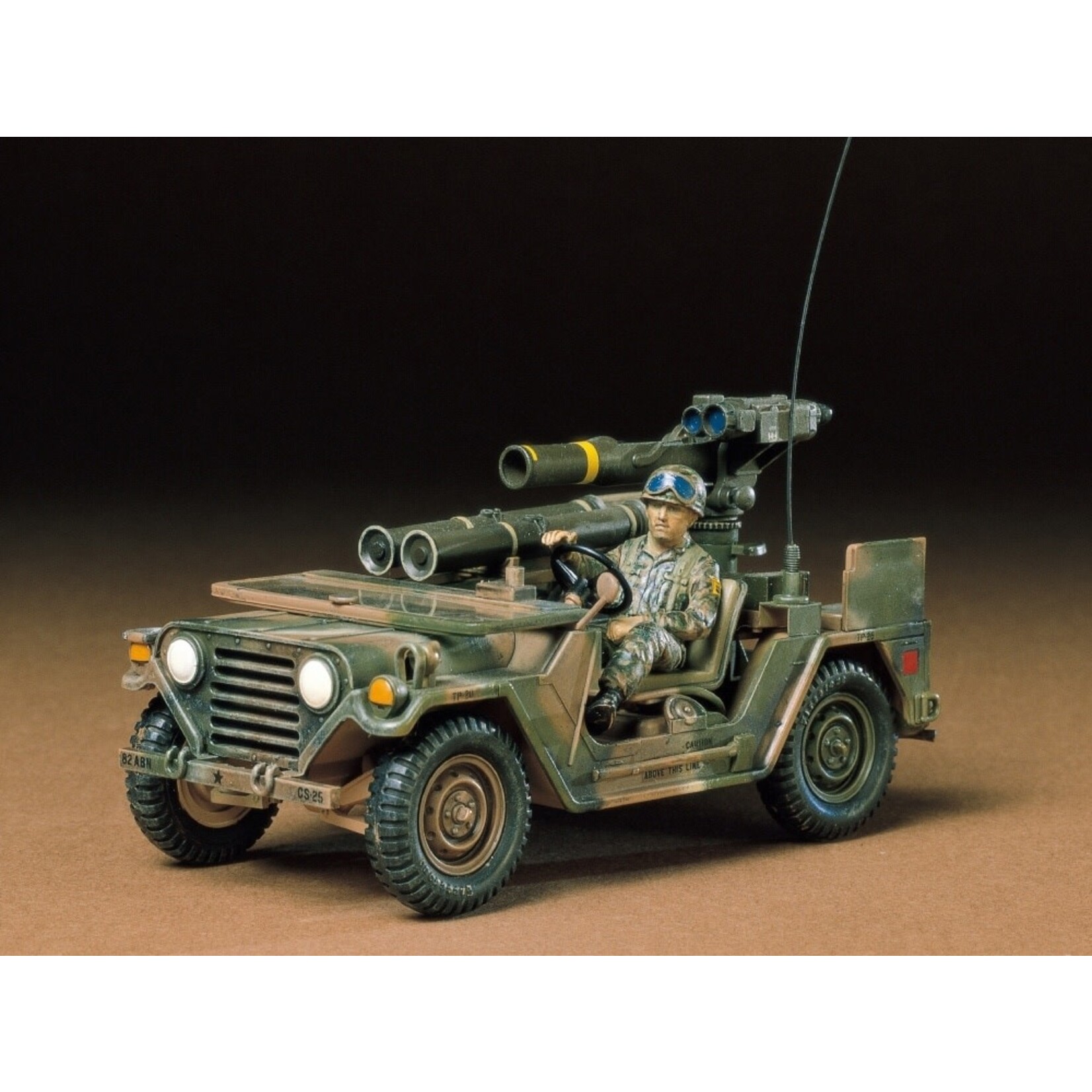 Tamiya 35125 U.S. M151A2 w/Tow Launcher Kit
