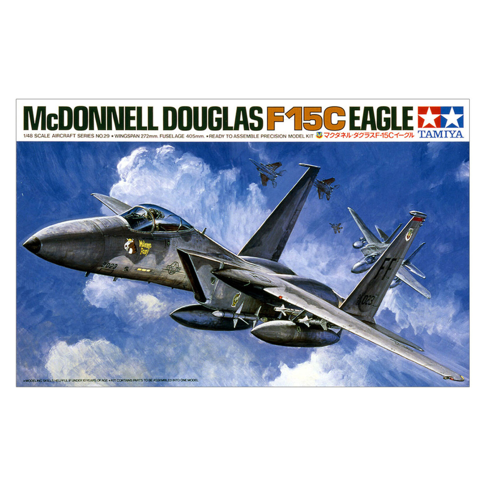 Tamiya 61029 Mcd Douglas F-15C Eagle Kit