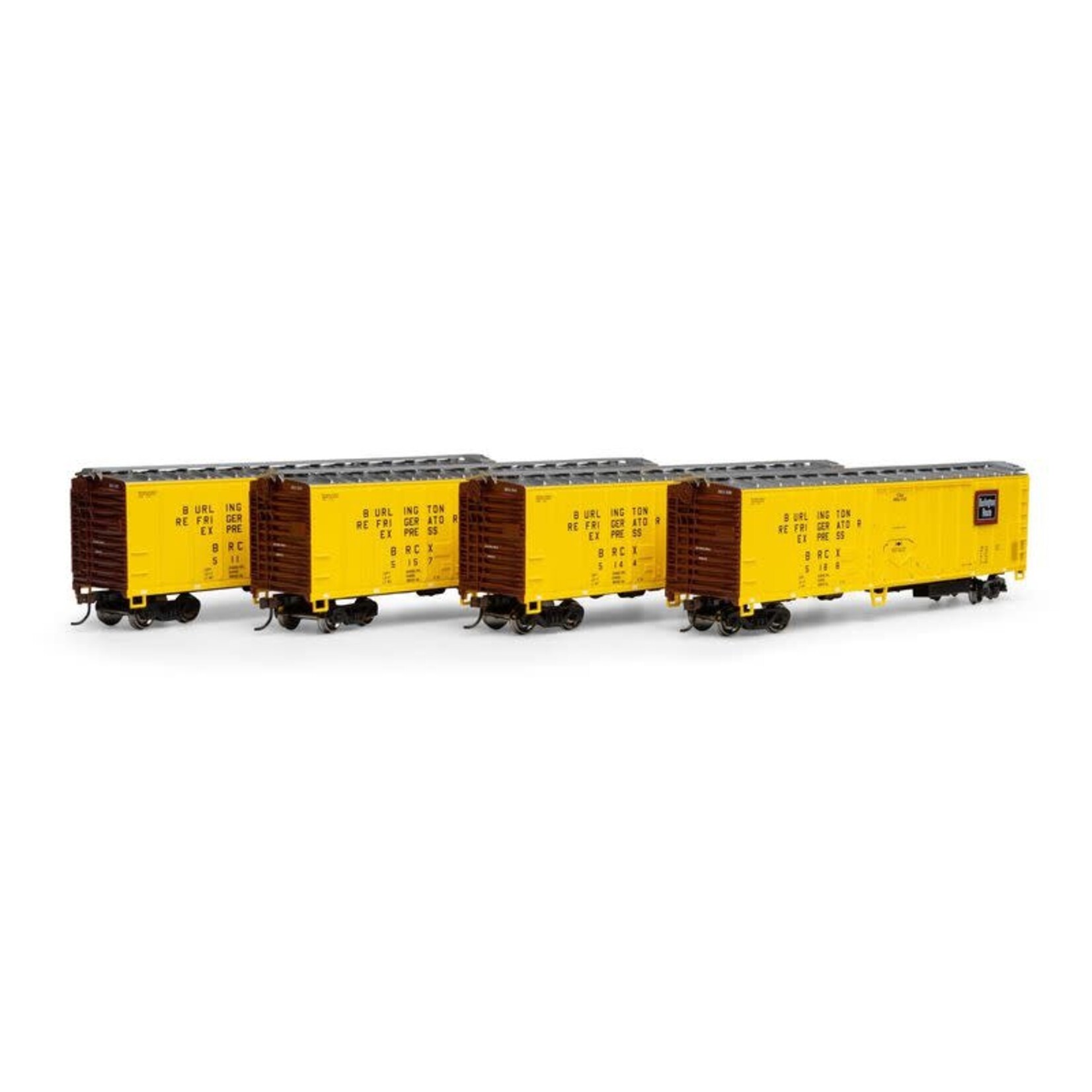 Roundhouse 87987 HO 50' Ex-Post Mechanical Reefer BRCX (4)