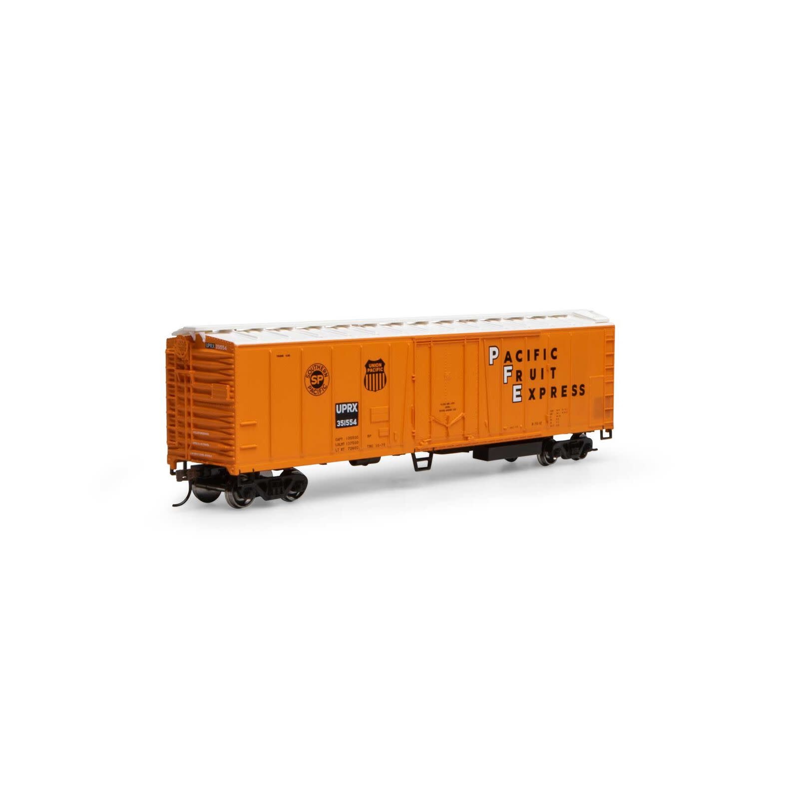 87997 HO 50' ExPost Mechanical Reefer UPRX 351554 Chuck's Trains