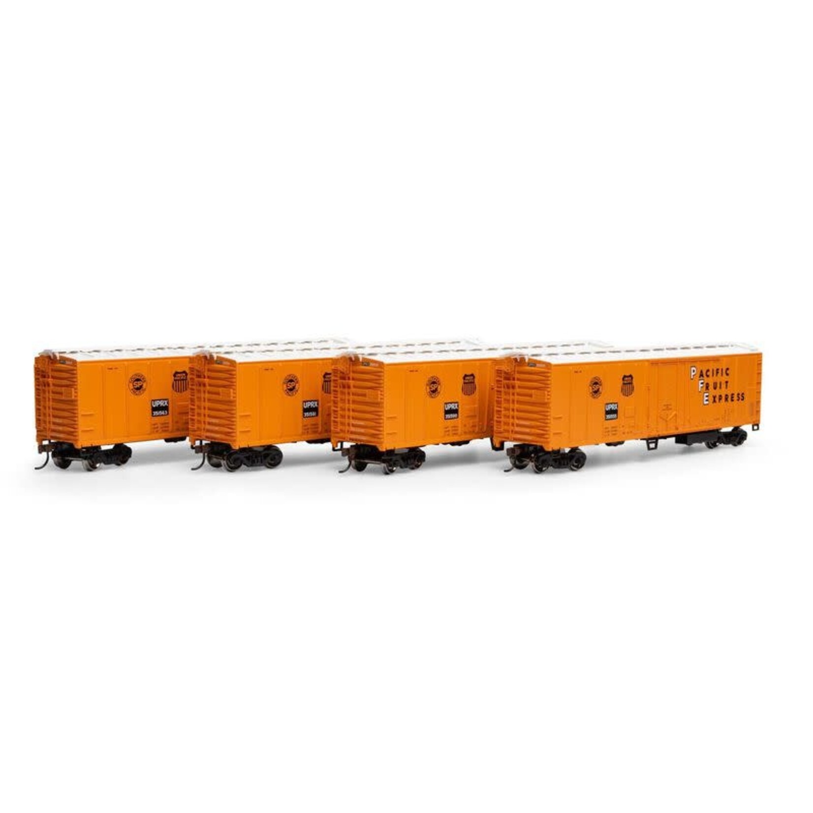 Roundhouse 87999 HO 50' Ex-Post Mechanical Reefer UPRX (4)