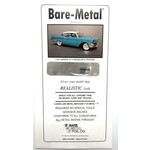 Bare Metal Foil 1 6x11" Thin Sheet Chrome Foil