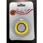 Hobby Tape 45107 1/64" x 25' Yellow Striping Masking Tape (2/pk) Rainbow Tape