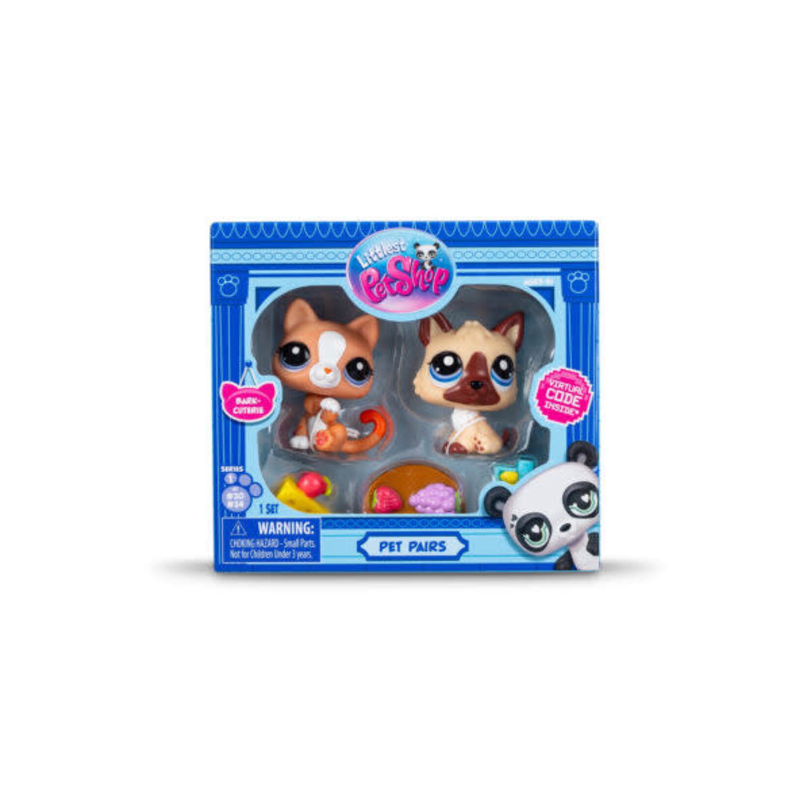 Littlest Pet Shop LPS Pet Pairs - #30 & #34 Bark-cuterie