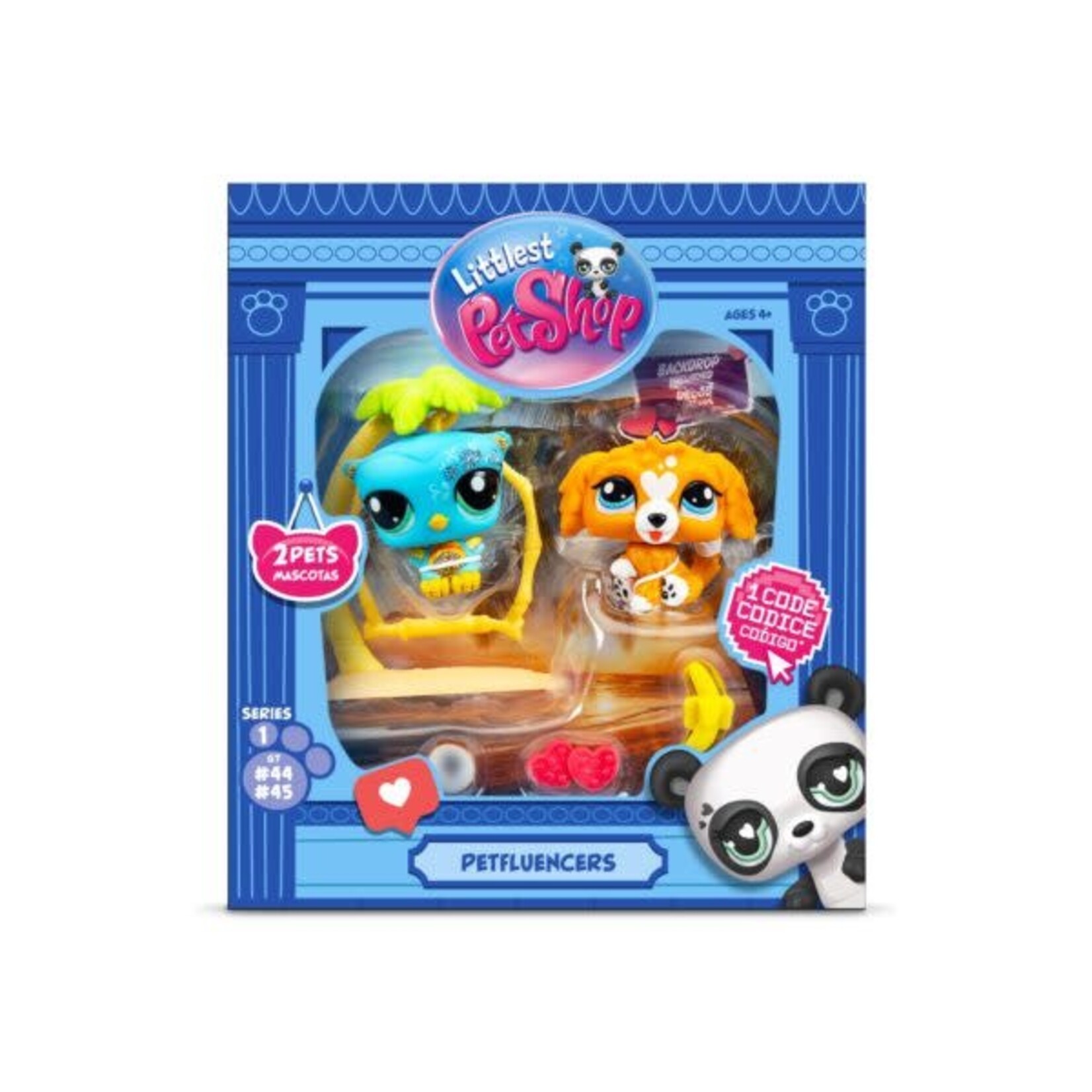 Littlest Pet Shop LPS Petfluencers - #44 & #45 Sunset Pals