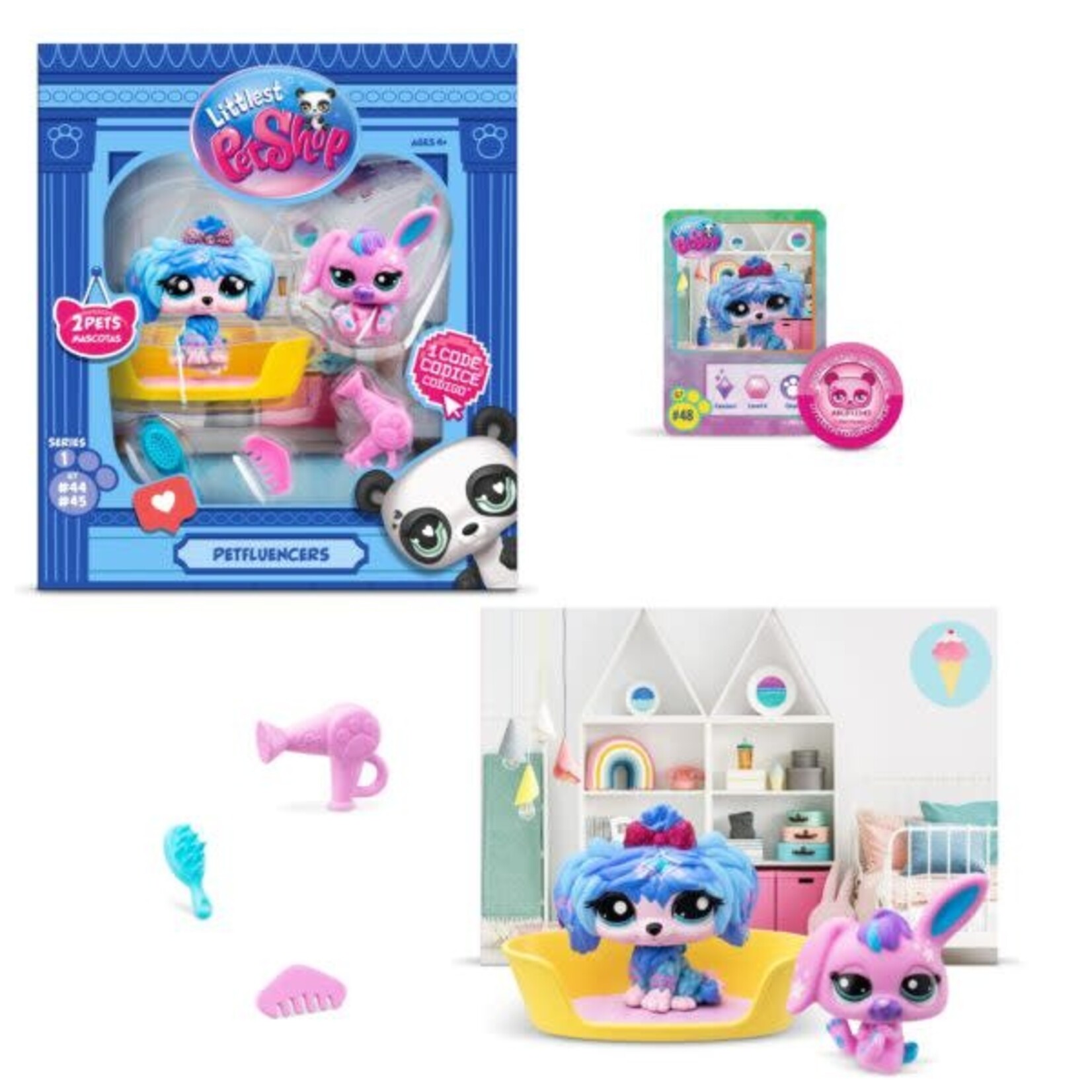 Littlest Pet Shop LPS Petfluencers - #48 & #49 Super Salon