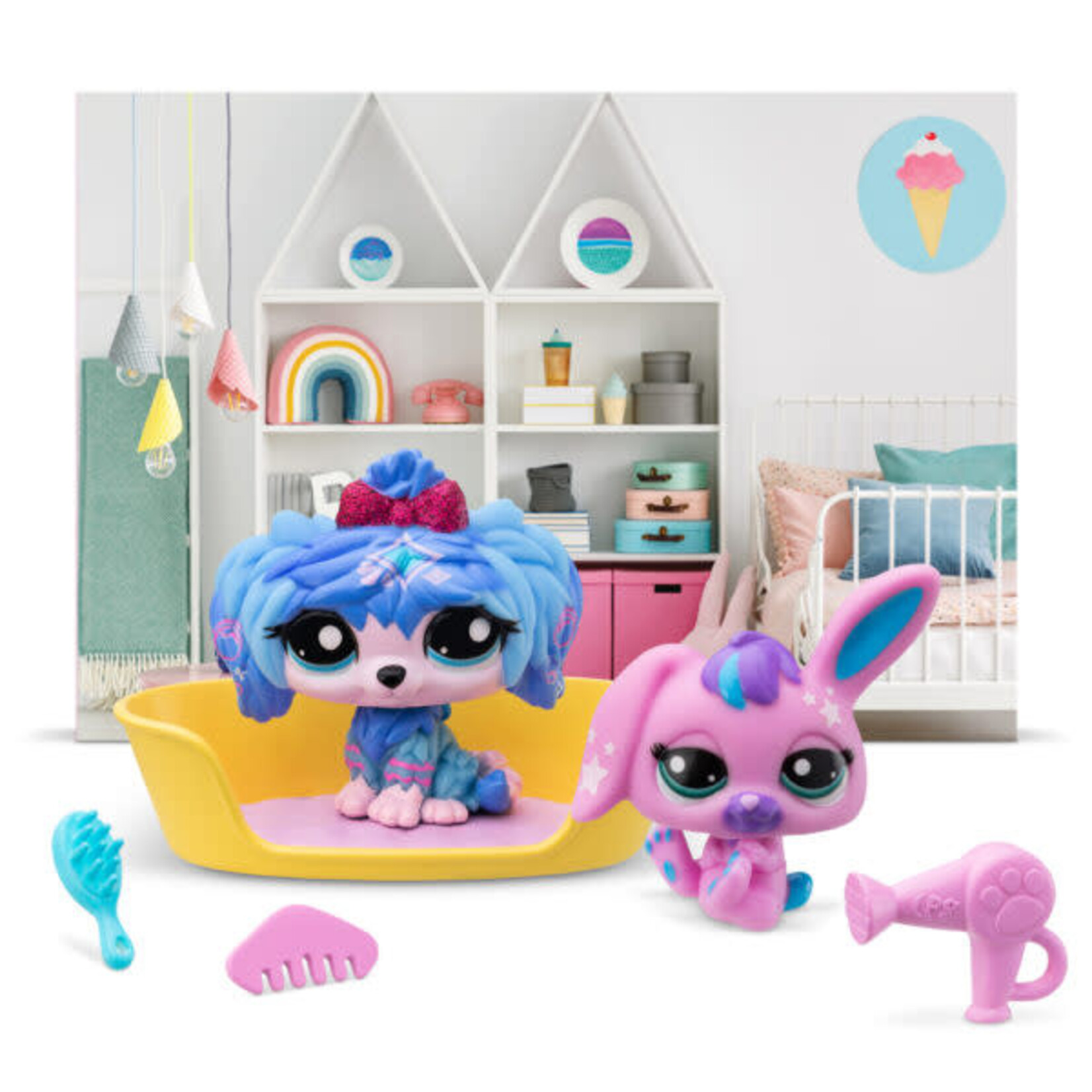 Littlest Pet Shop LPS Petfluencers - #48 & #49 Super Salon