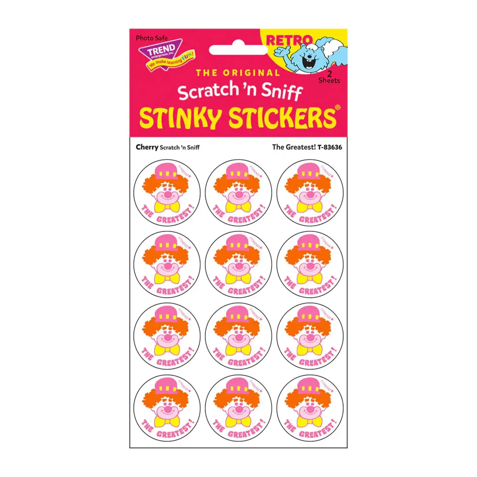 Trend 83636 Greatest Cherry Stinky Stickers