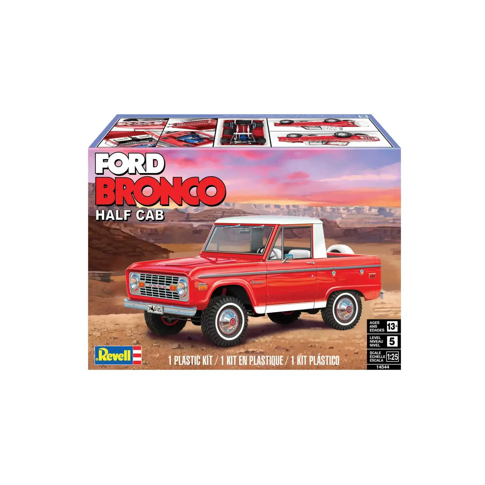 Revell 14544 Ford Bronco Half Cab