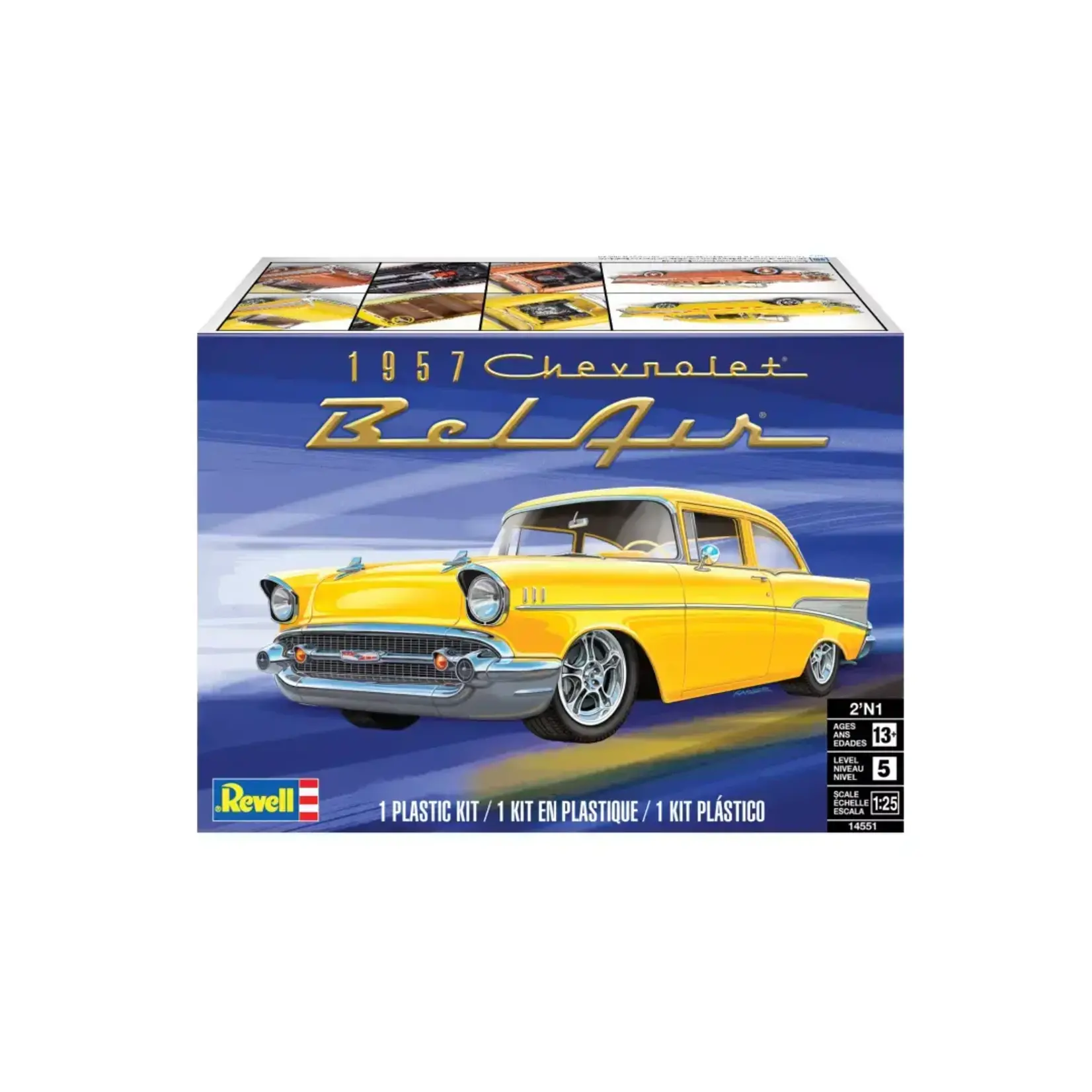 Revell 14551 1/25 1957 Chevy Bel Air 2 in 1