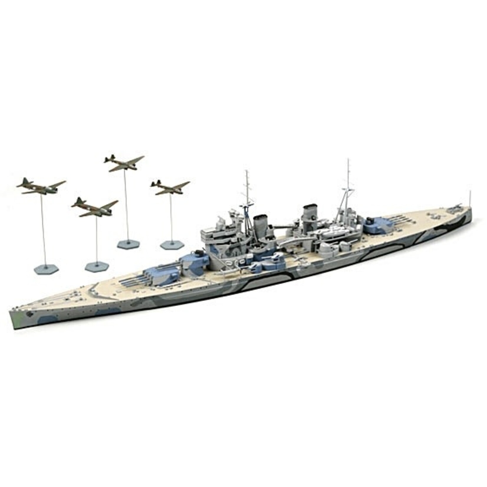Tamiya 31615 1/700 British Battleship Prince of Wales