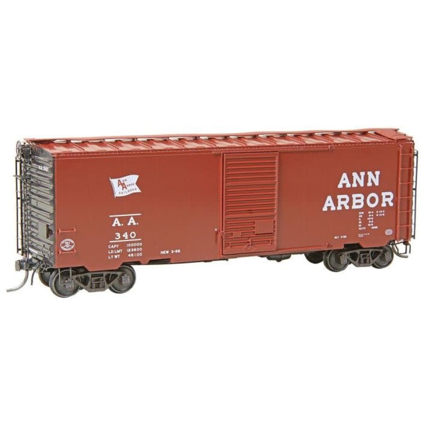 Kadee 4534 HO 40' PS-1 Boxcar Ann Arbor 340