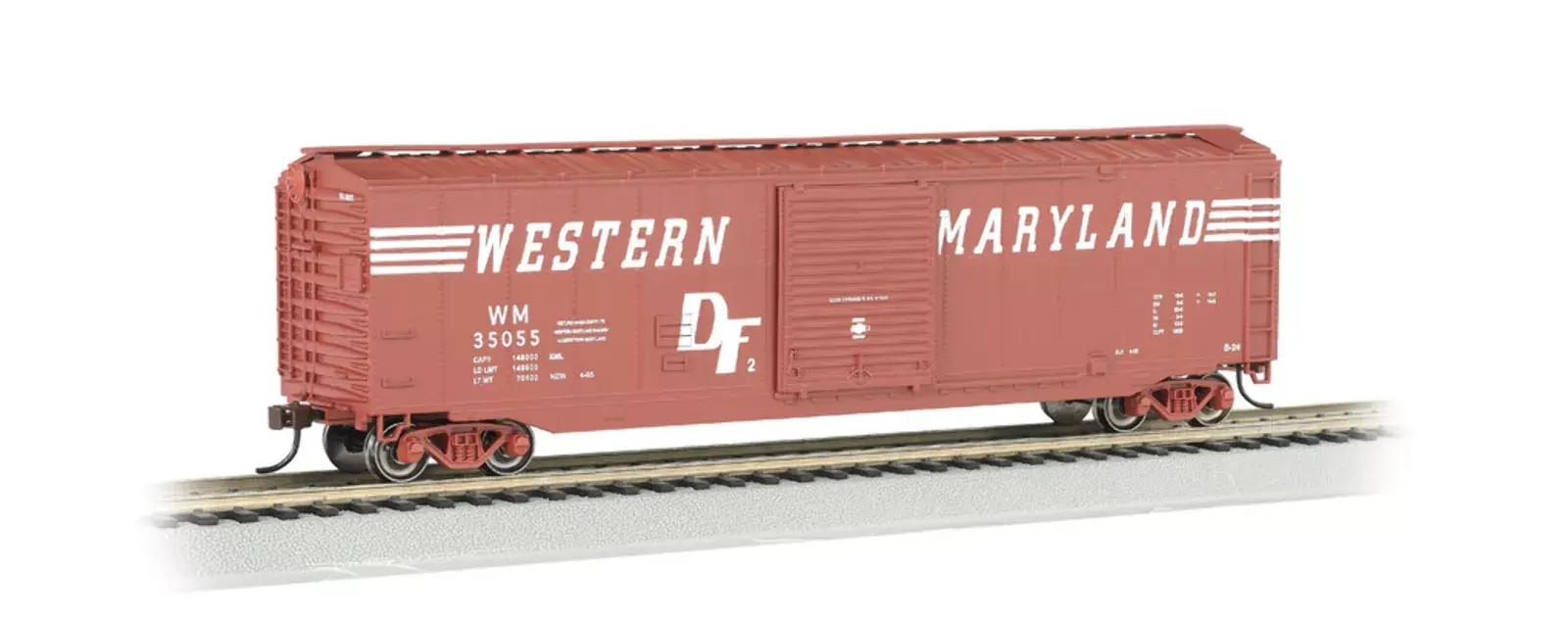 19409 HO 50' Boxcar WM Speed Letter