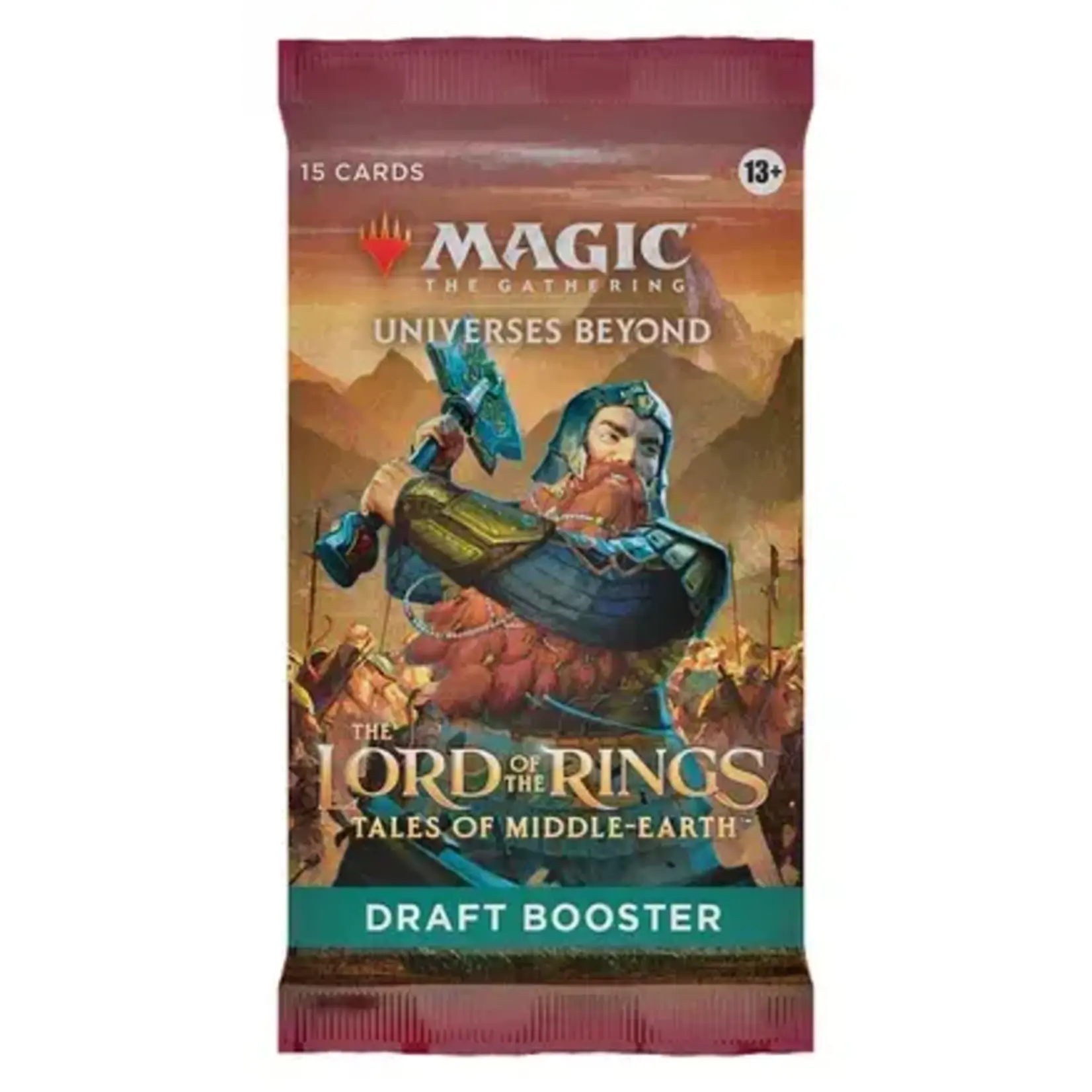 Wizards of the Coast MTG Lord of the Rings - Tales of Middle Earth Draft Boosters - Single