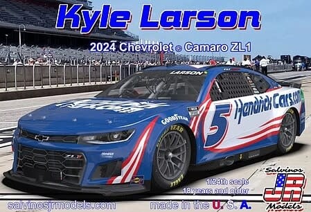 2024KLP 1/24 Kyle Larson 2024 NASCAR Chevrolet Camaro ZL1 Race Car