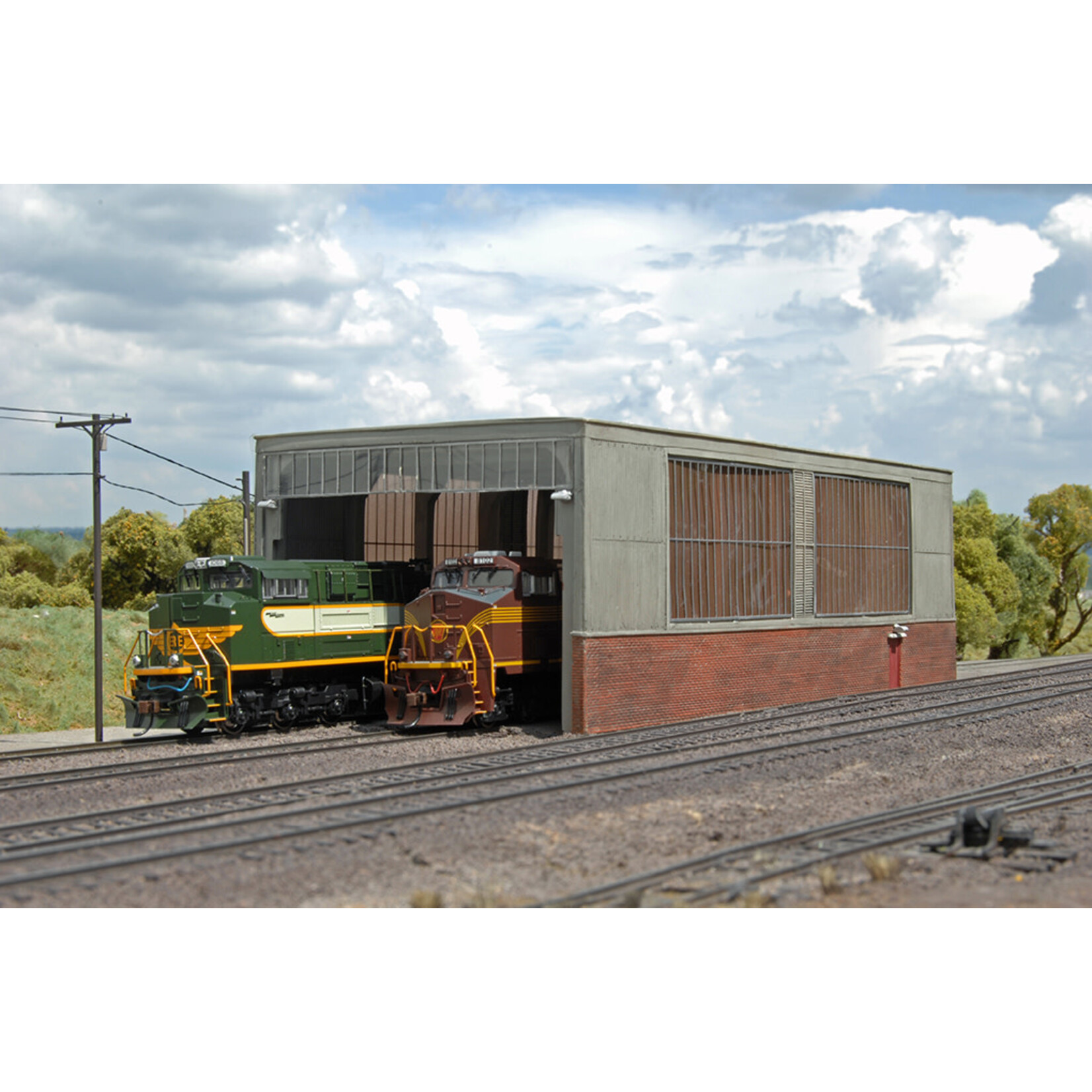 Bachmann 35116 HO Double Stall Engine Shed